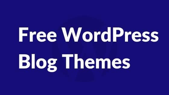 free wordpress blog themes