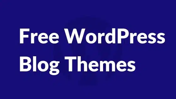 free wordpress blog themes