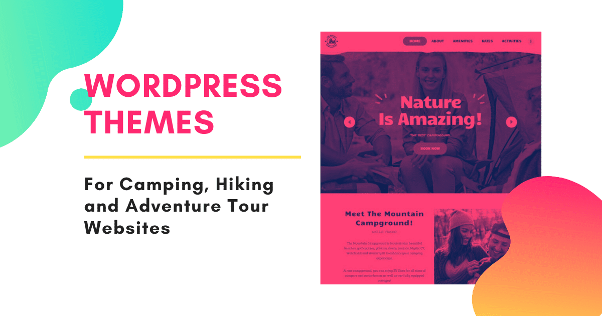 Wordpress camping Themes