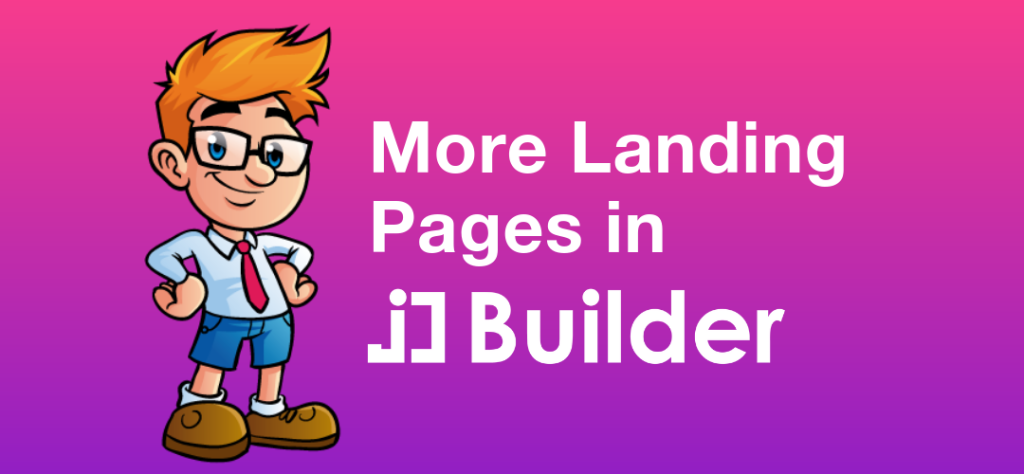 New Ready To Use Landing Page Templates Added in JD Builder