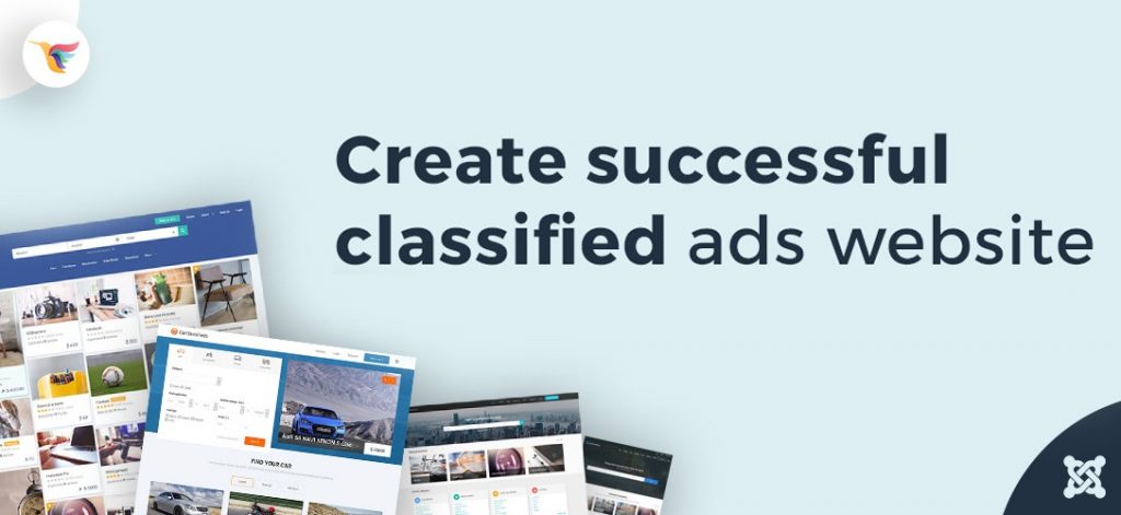 successful classified website with Joomla templates