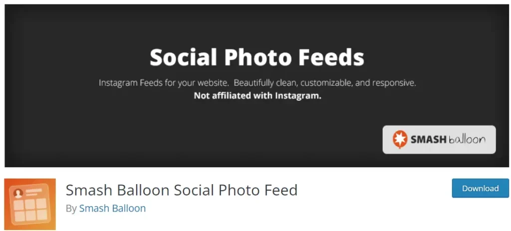 Best Instagram WordPress Plugins of 2025 (Free and Premium) Instagram Feed by Smash Balloon