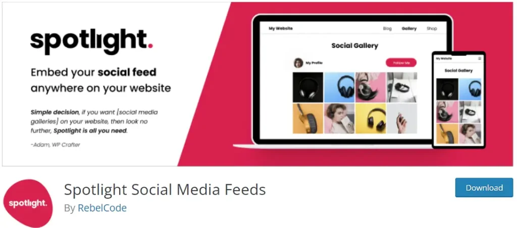 Best Instagram WordPress Plugins of 2025 (Free and Premium) Spotlight – Social Photo Feeds